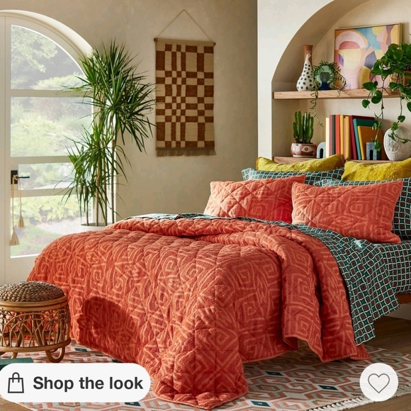 Opalhouse Bedding King Chenille Quilt Apricot Opalhouse Designed